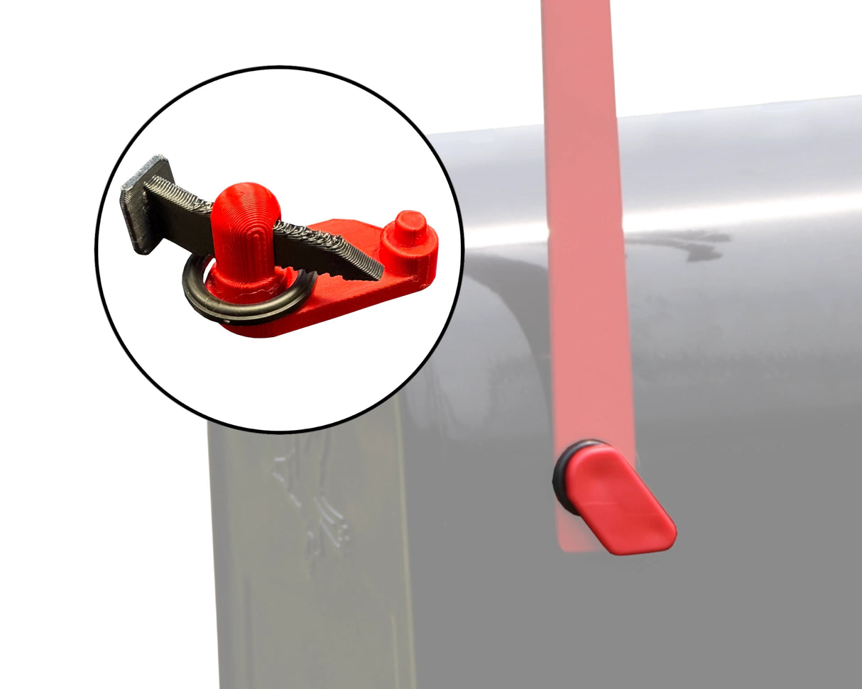 Flag Mounting Hardware Kit for Metal Mailbox - Madison Iron and Wood