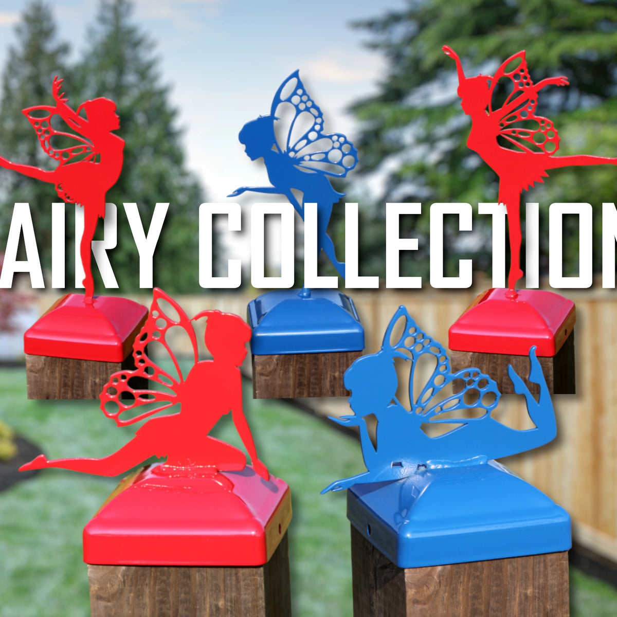 4x4 Fairy Post Caps (Fits 3.5 x 3.5 Post Size) | Madison Iron and Wood