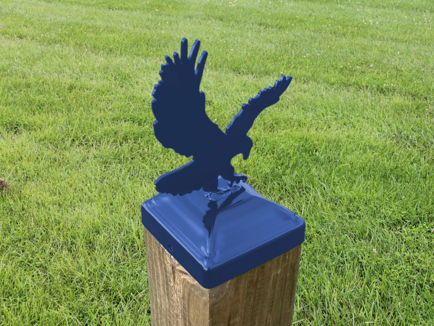 6X6 Eagle Post Cap (5.5 x 5.5 Post Size) - Madison Iron and Wood
