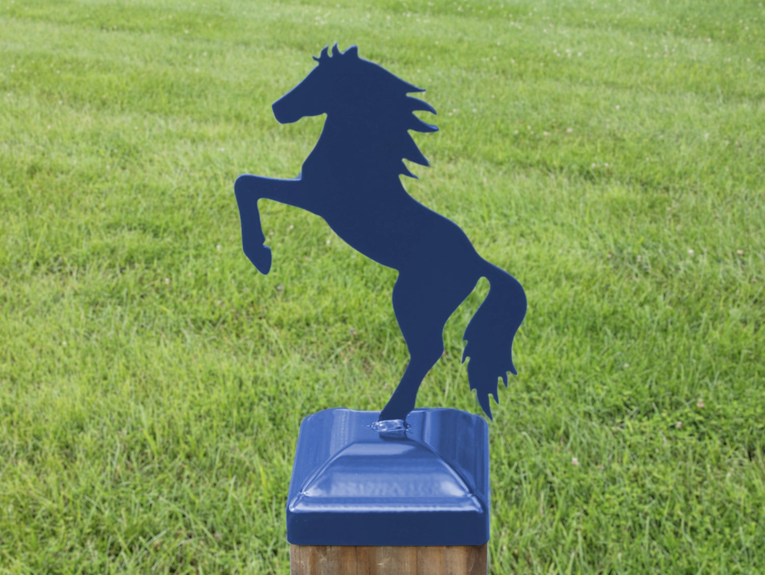 6X6 Horse Post Cap (5.5 x 5.5 Post Size) - Madison Iron and Wood