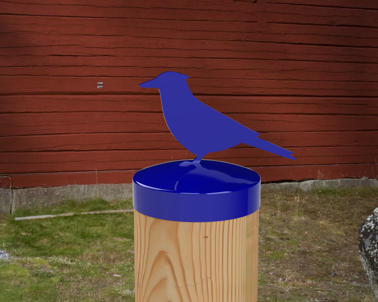 Blue Jay, Round Post Cap (4x4 Round Post Size) - Madison Iron and Wood