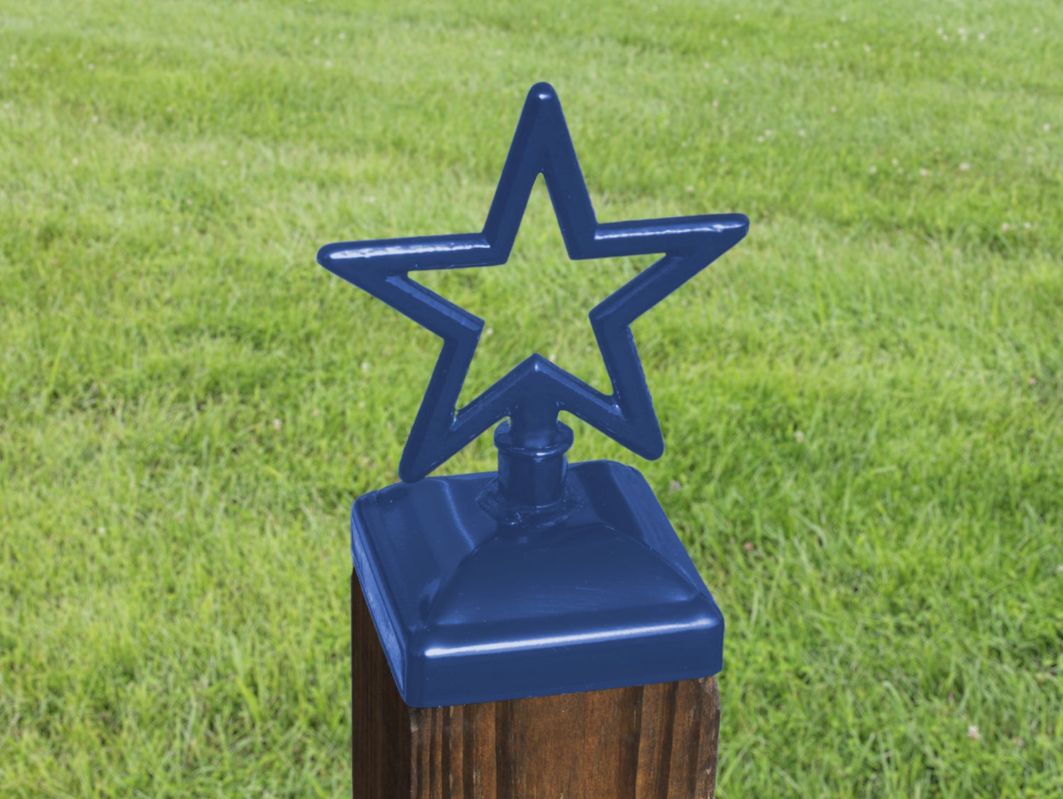 4x4 Star Post Cap (3.5 x 3.5 Post Size) - Madison Iron and Wood