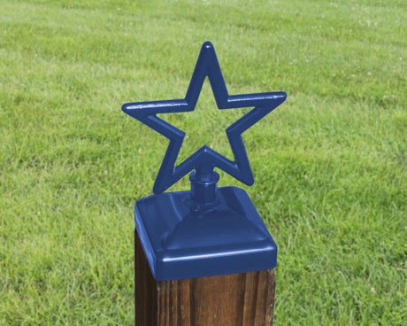 4x4 Star Post Cap (3.5 x 3.5 Post Size) - Madison Iron and Wood