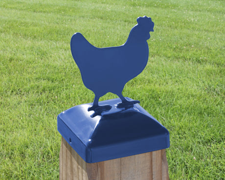 6X6 Chicken Post Cap (5.5 x 5.5 Post Size) - Madison Iron and Wood
