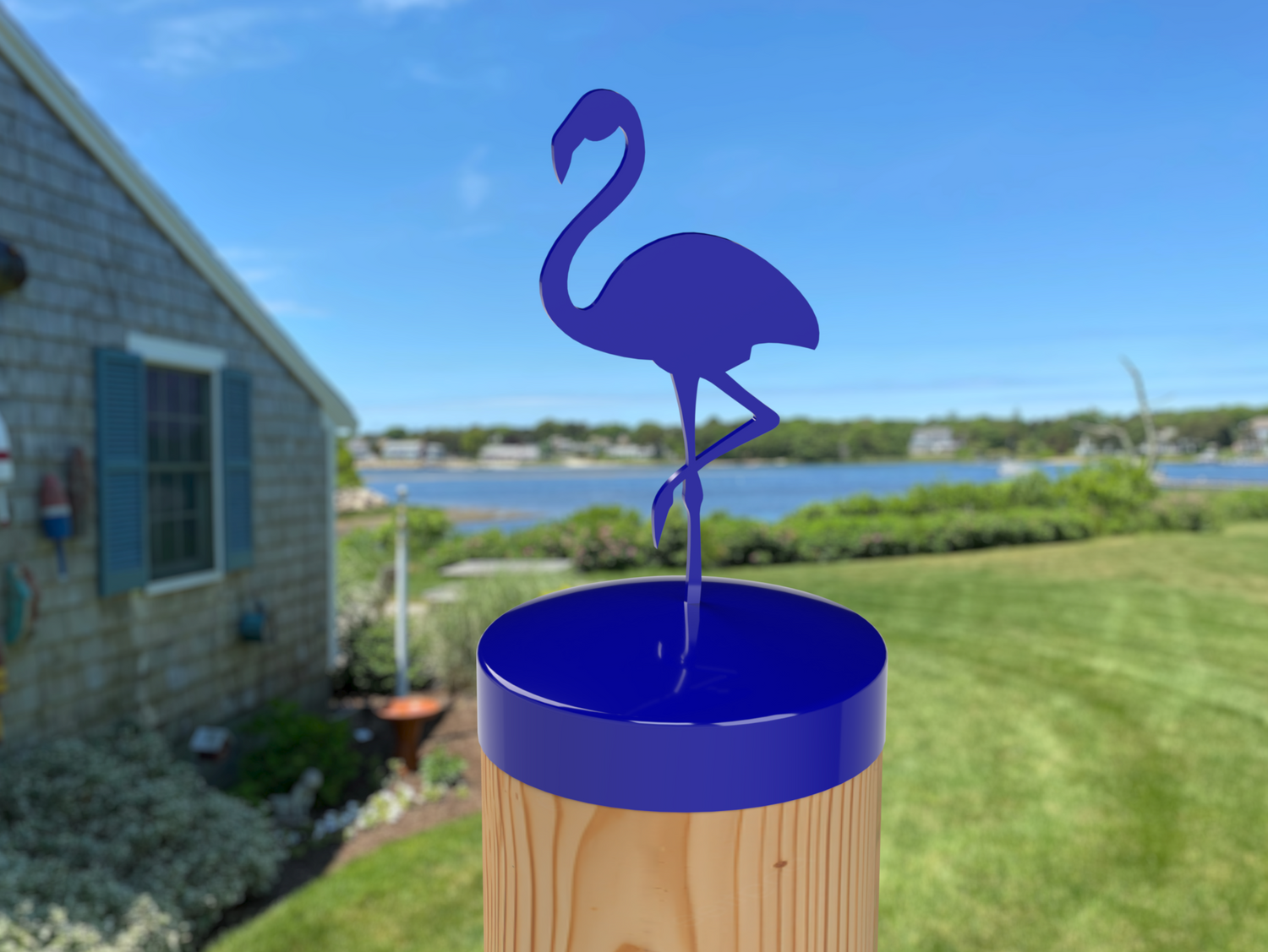 Flamingo, Round Post Cap (4x4 Round Post Size) - Madison Iron and Wood