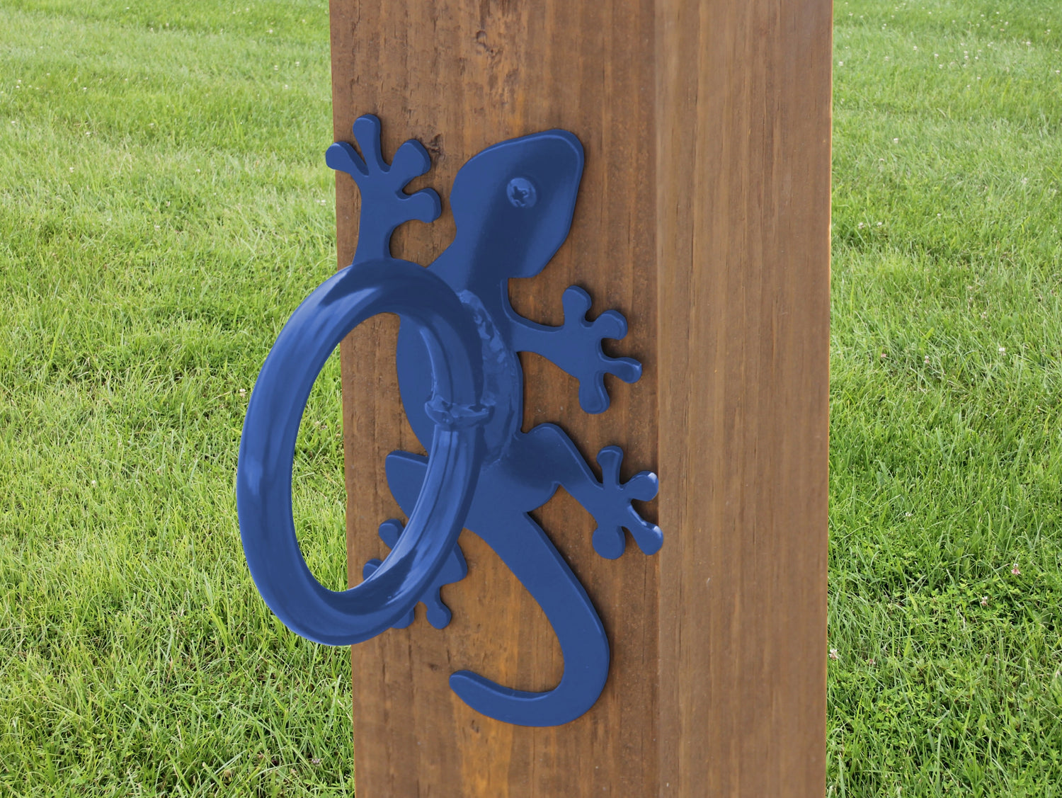 Gecko Nautical Rope Ring, Light Strand Holder (3 sizes available) - Madison Iron and Wood