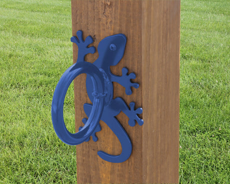 Gecko Nautical Rope Ring, Light Strand Holder (3 sizes available) - Madison Iron and Wood