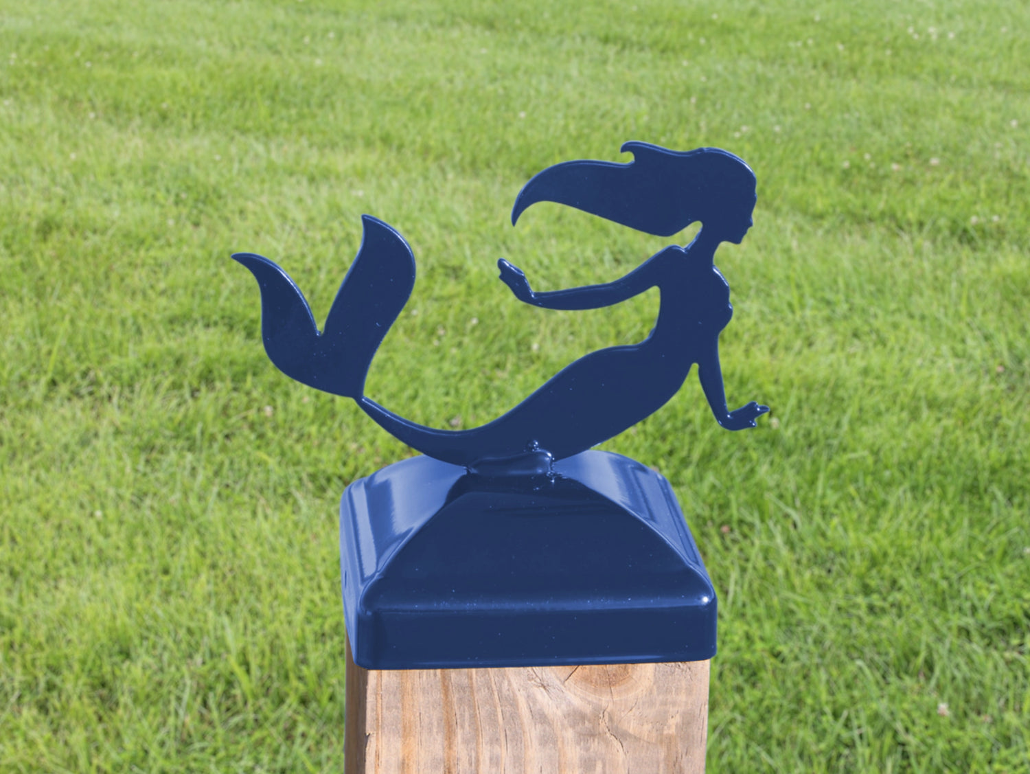 6X6 Mermaid Post Cap (5.5 x 5.5 Post Size) - Madison Iron and Wood