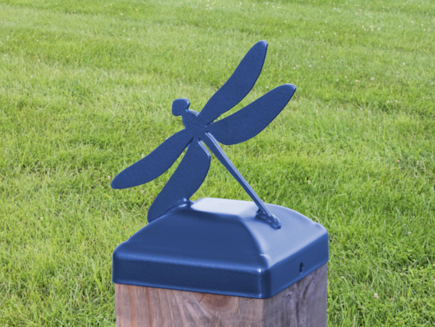 4X4 Dragonfly Post Cap (Fits 3.5 x 3.5 Post Size) - Madison Iron and Wood