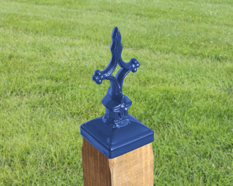 4x4 Open Cross Post Cap (3.5 x 3.5 Post Size) - Madison Iron and Wood
