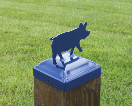 6X6 Pig Post Cap (5.5 x 5.5 Post Size) - Madison Iron and Wood
