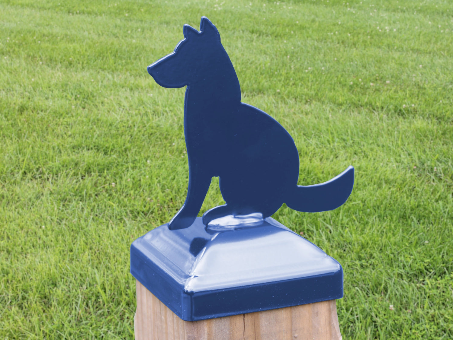 6X6 Dog Post Cap (5.5 x 5.5 Post Size) - Madison Iron and Wood