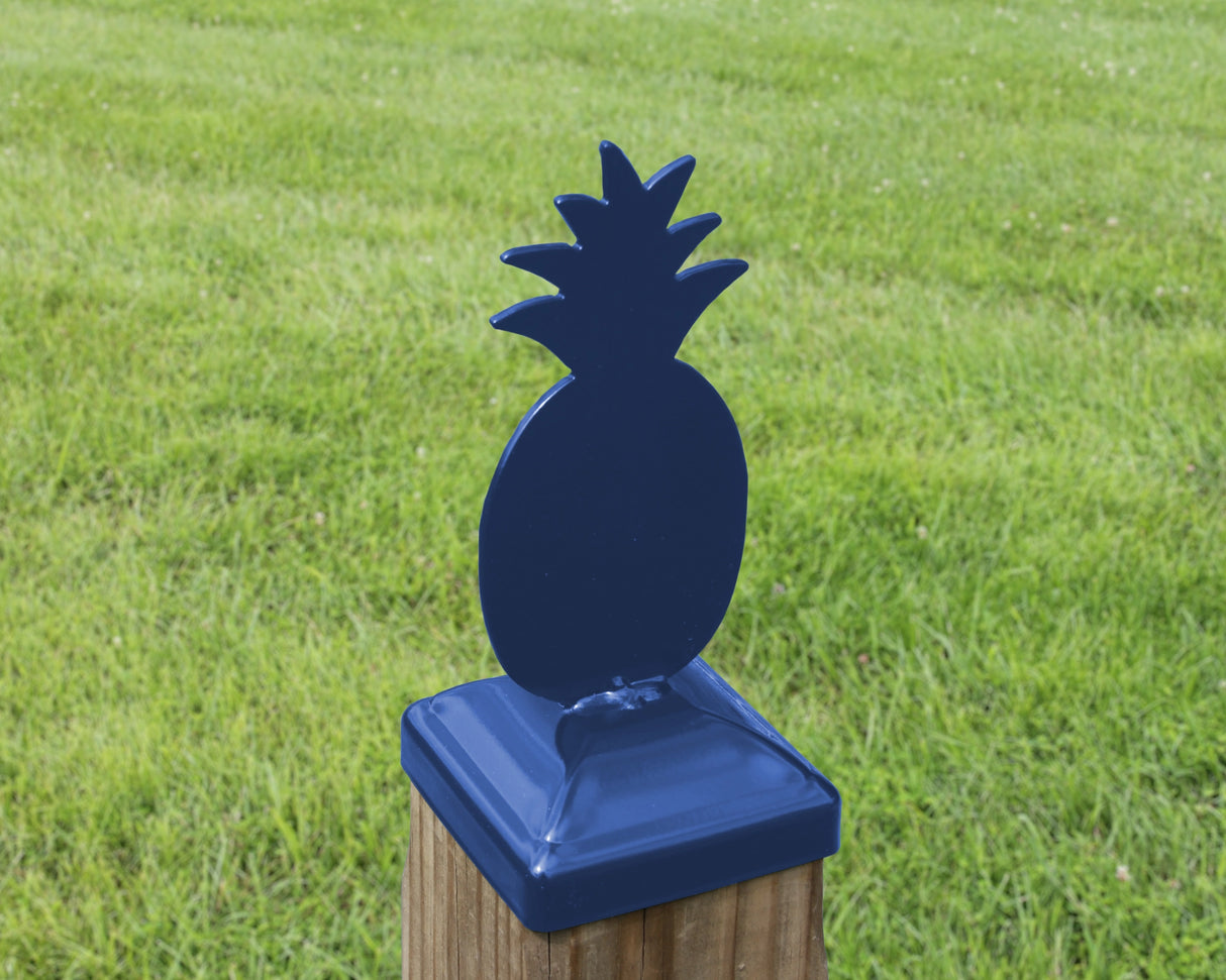 4x4 Pineapple Post Cap (Fits 3.5 x 3.5 Post Size) - Madison Iron and Wood