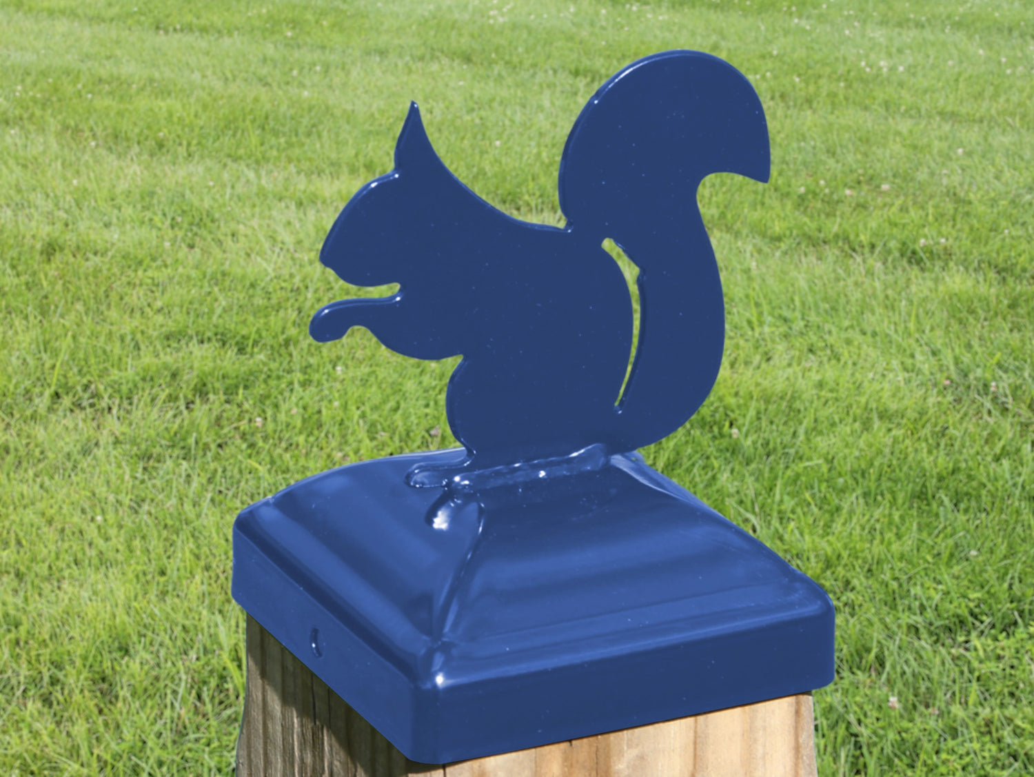 4X4 Squirrel Post Cap (Fits 3.5 x 3.5 Post Size) - Madison Iron and Wood
