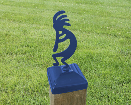 6X6 Kokopelli Post Cap (5.5 x 5.5 Post Size) - Madison Iron and Wood