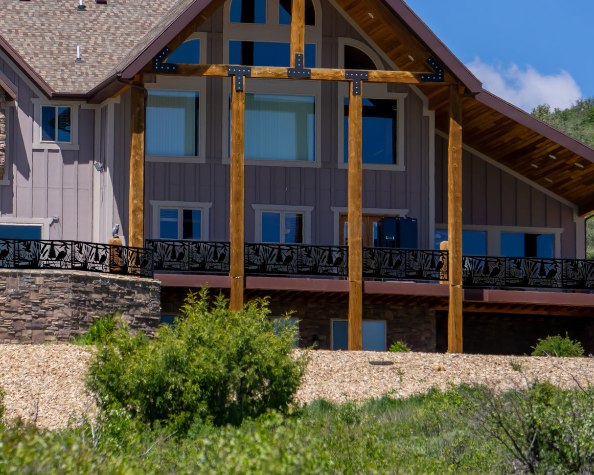 Madison Iron and wood – Metal Décor – Home Improvement – Home décor – Post Caps – Outdoor Décor