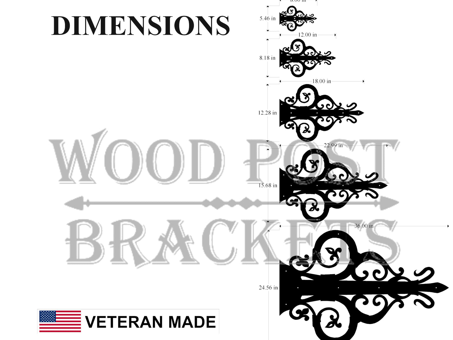 Madison Iron and wood – Metal Décor – Home Improvement – Home décor – Post Caps – Outdoor Décor