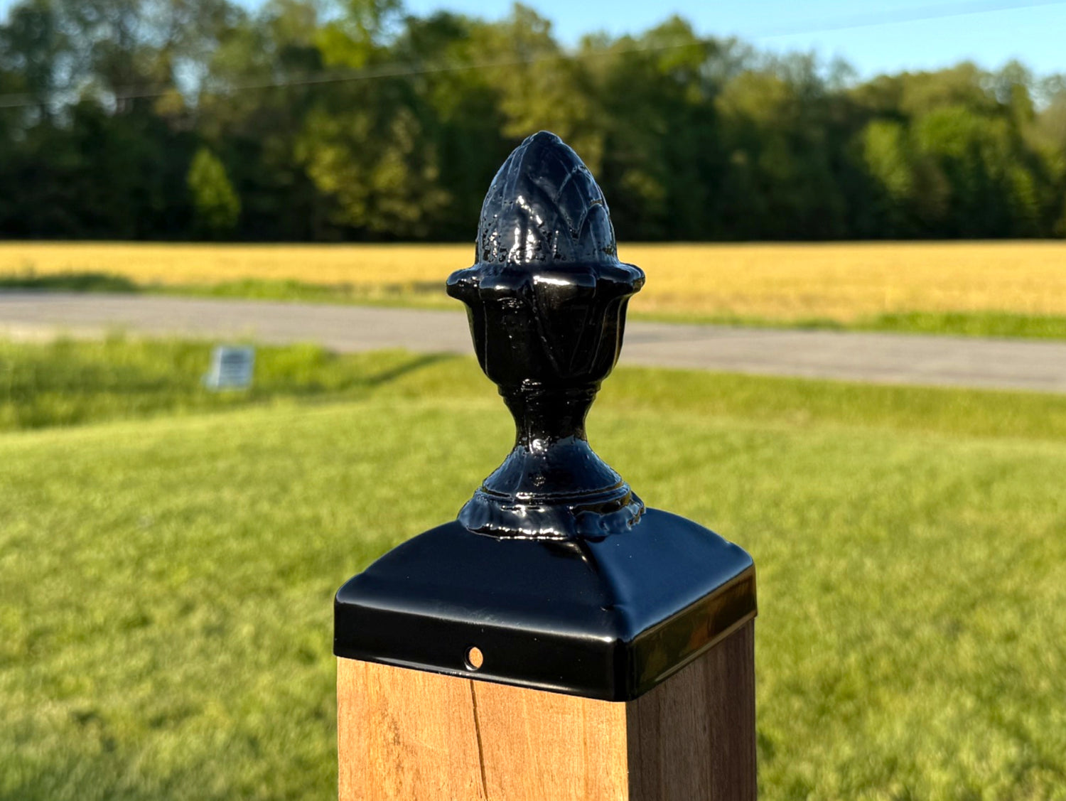 4x4 Pineapple Post Cap (3.5 x 3.5 Post Size) - Madison Iron and Wood