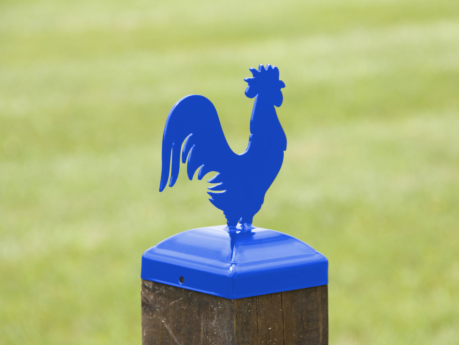 6X6 Rooster Post Cap (5.5 x 5.5 Post Size) - Madison Iron and Wood