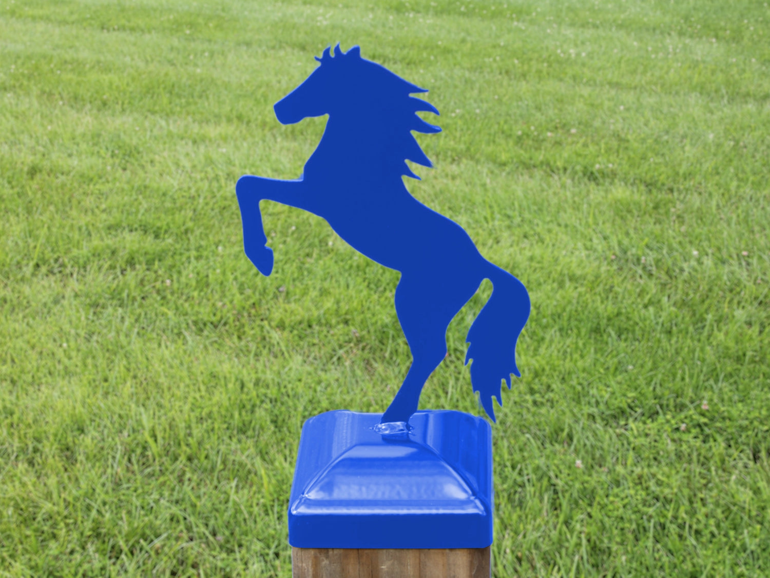 6X6 Horse Post Cap (5.5 x 5.5 Post Size) - Madison Iron and Wood