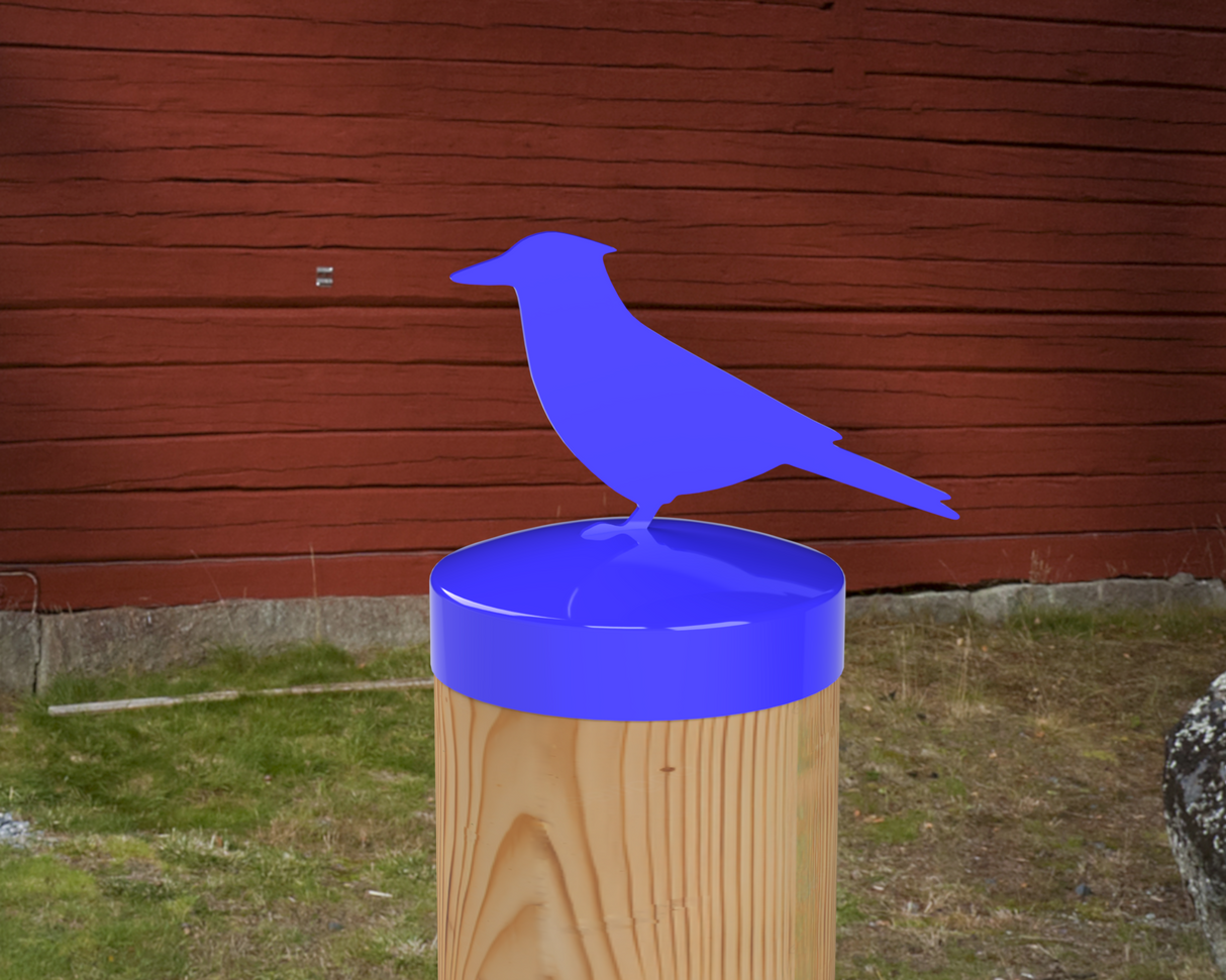 Blue Jay, Round Post Cap (4x4 Round Post Size) - Madison Iron and Wood