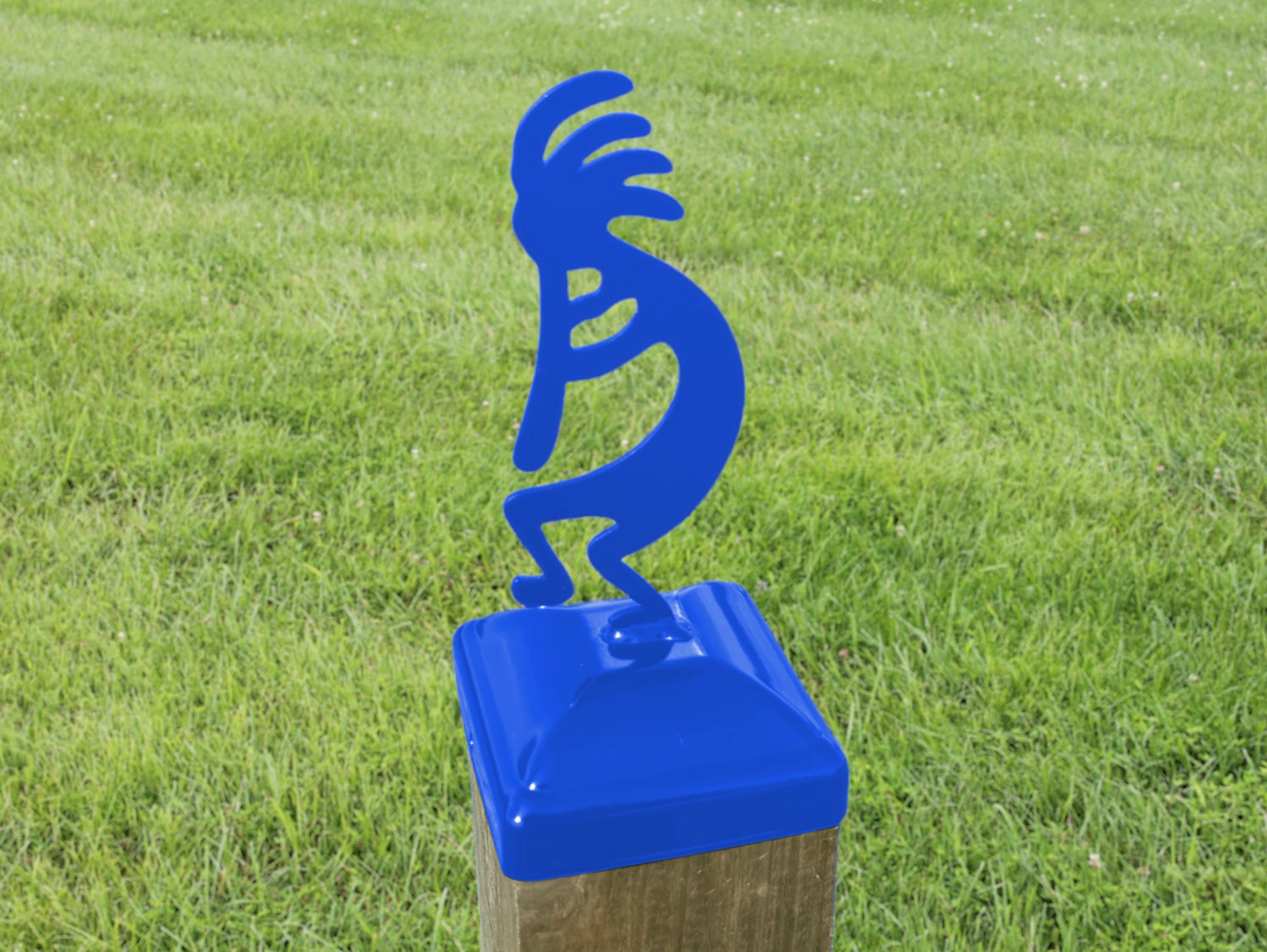 6X6 Kokopelli Post Cap (5.5 x 5.5 Post Size) - Madison Iron and Wood