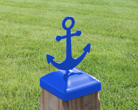 6X6 Anchor Post Cap (5.5 x 5.5 Post Size) - Madison Iron and Wood