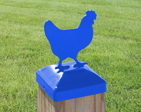 6X6 Chicken Post Cap (5.5 x 5.5 Post Size) - Madison Iron and Wood