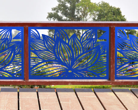 80"x30" - Garden Flower Fence/Gate Panel Insert - Madison Iron and Wood