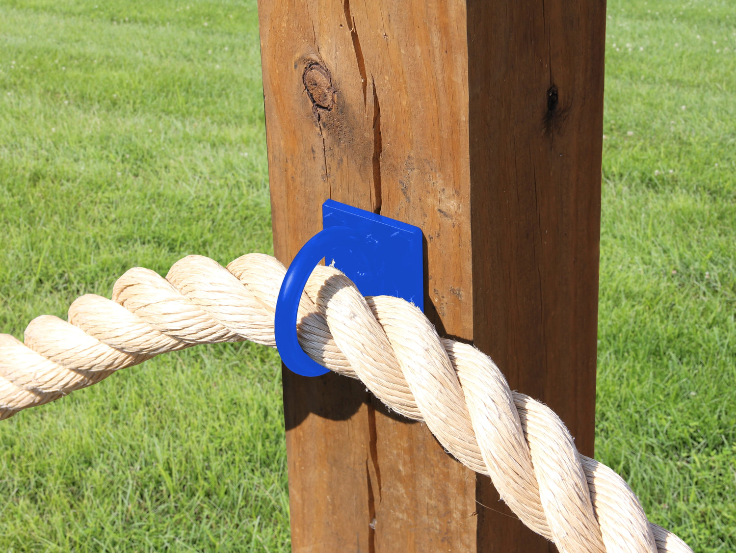 Heavy Duty Nautical Rope Ring, Light Strand Holder, Fence Rings (3 sizes available) - Madison Iron and Wood