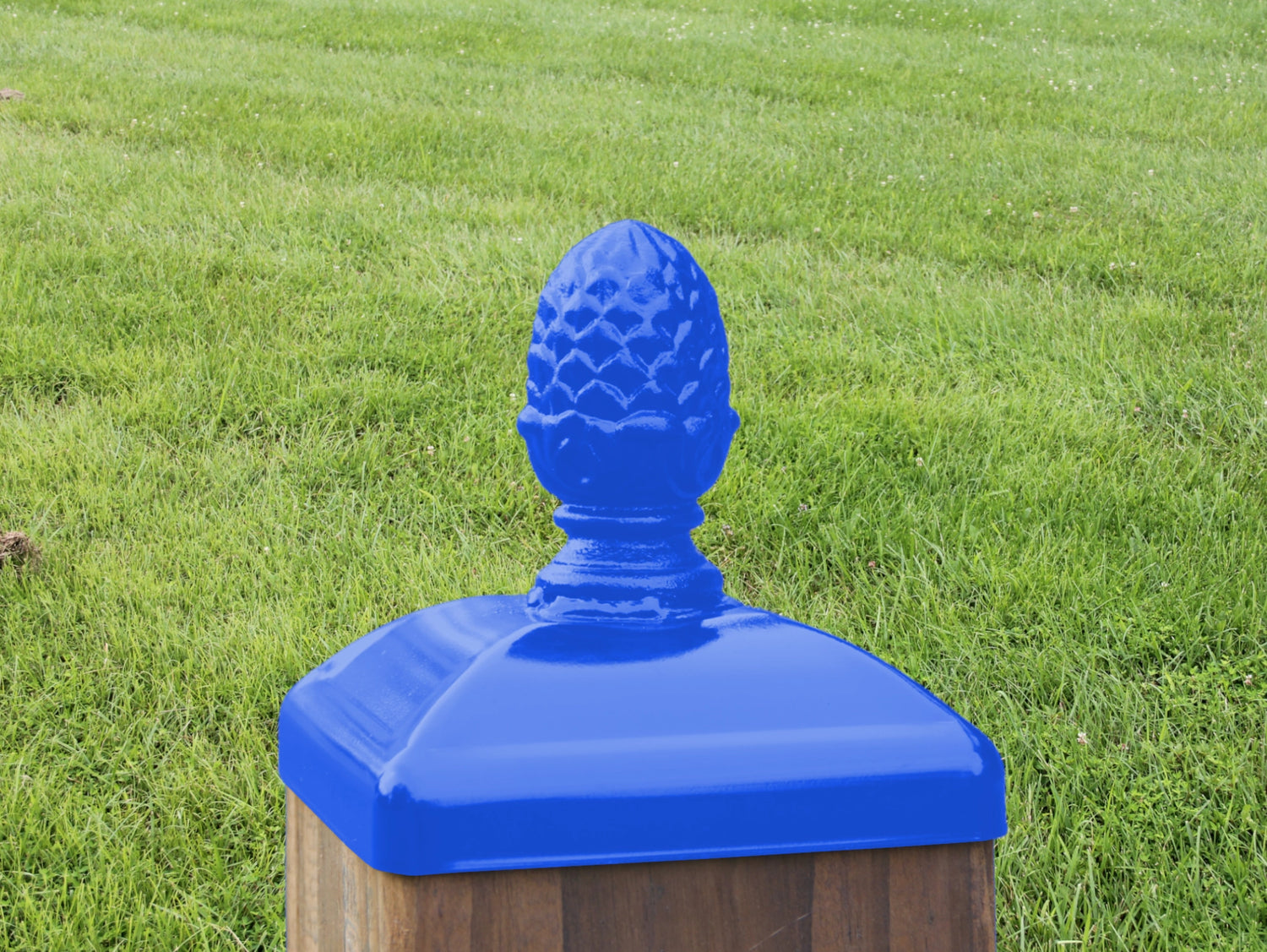 6x6 Large Pineapple Post Cap (5.5 x 5.5 Post Size) - Madison Iron and Wood