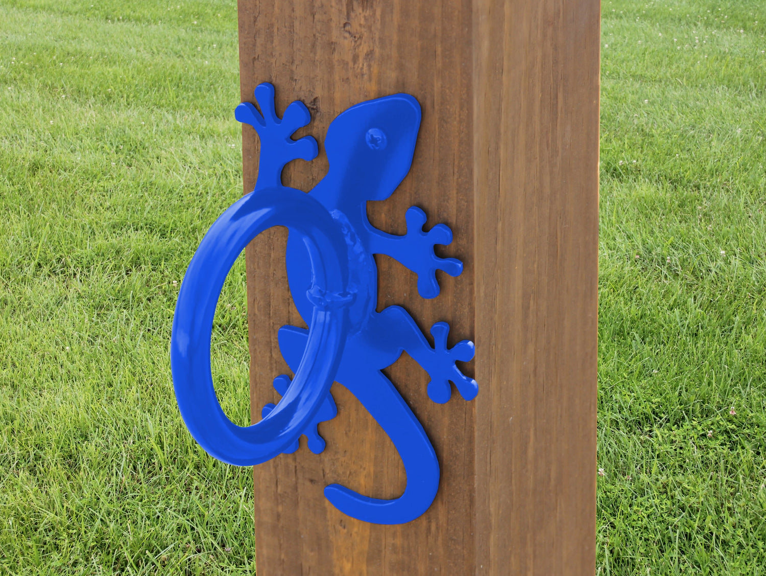 Gecko Nautical Rope Ring, Light Strand Holder (3 sizes available) - Madison Iron and Wood