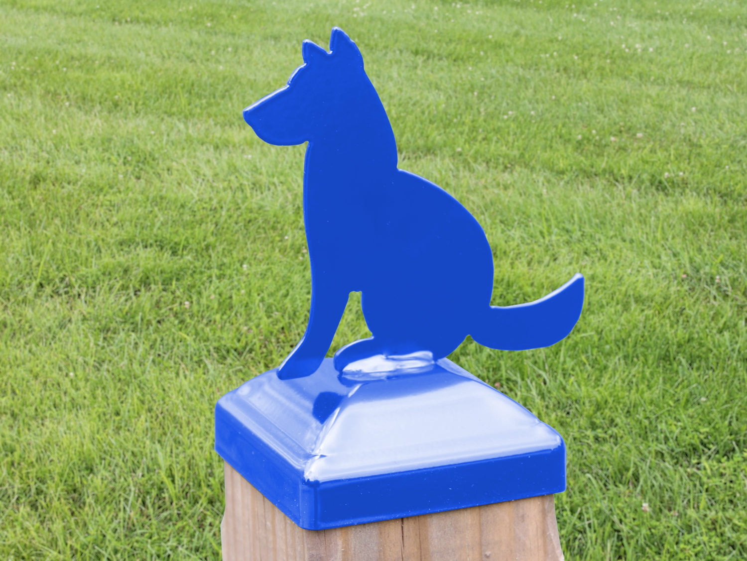 6X6 Dog Post Cap (5.5 x 5.5 Post Size) - Madison Iron and Wood