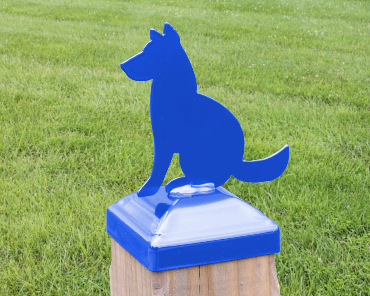 6X6 Dog Post Cap (5.5 x 5.5 Post Size) - Madison Iron and Wood