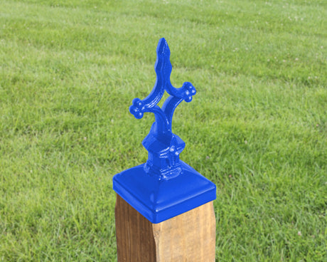 4x4 Open Cross Post Cap (3.5 x 3.5 Post Size) - Madison Iron and Wood