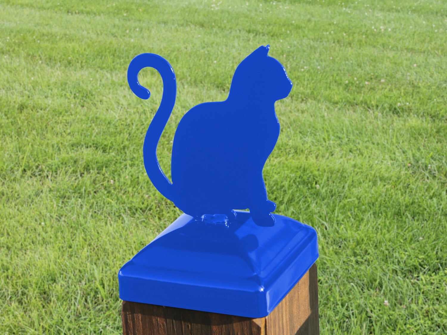 6X6 Cat Post Cap (5.5 x 5.5 Post Size) - Madison Iron and Wood