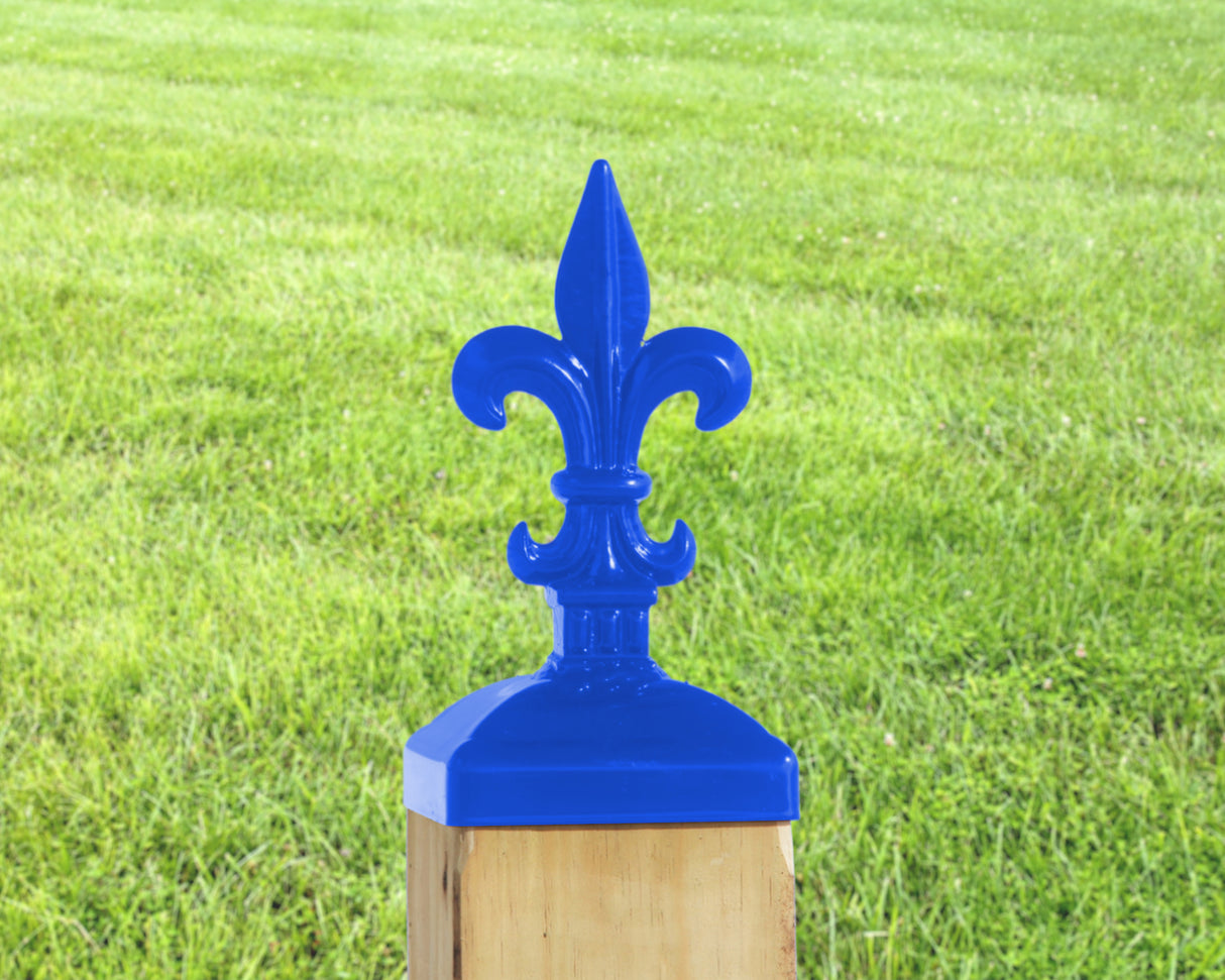 Fleur-De-Lis Fence Post Cap