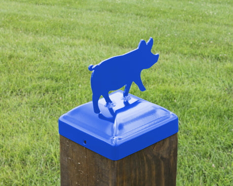 6X6 Pig Post Cap (5.5 x 5.5 Post Size) - Madison Iron and Wood