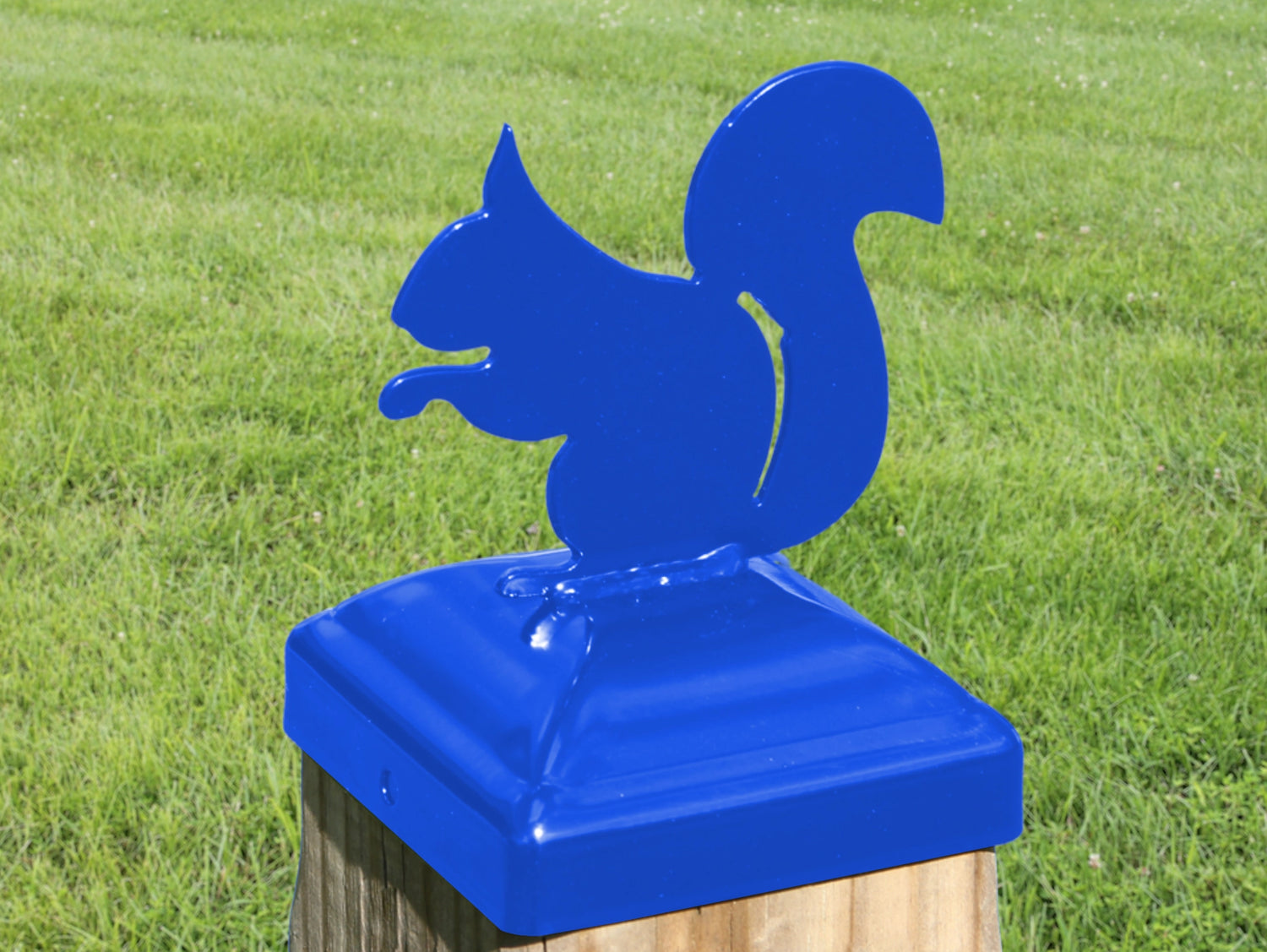 4X4 Squirrel Post Cap (Fits 3.5 x 3.5 Post Size) - Madison Iron and Wood