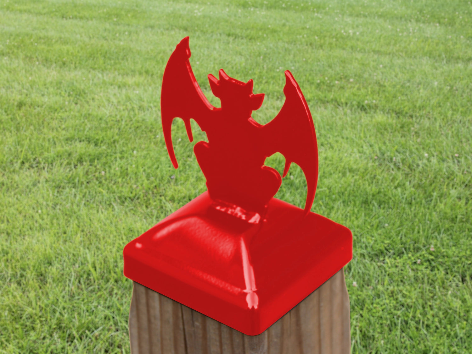 6X6 Gargoyle Post Cap (5.5 x 5.5 Post Size) - Madison Iron and Wood