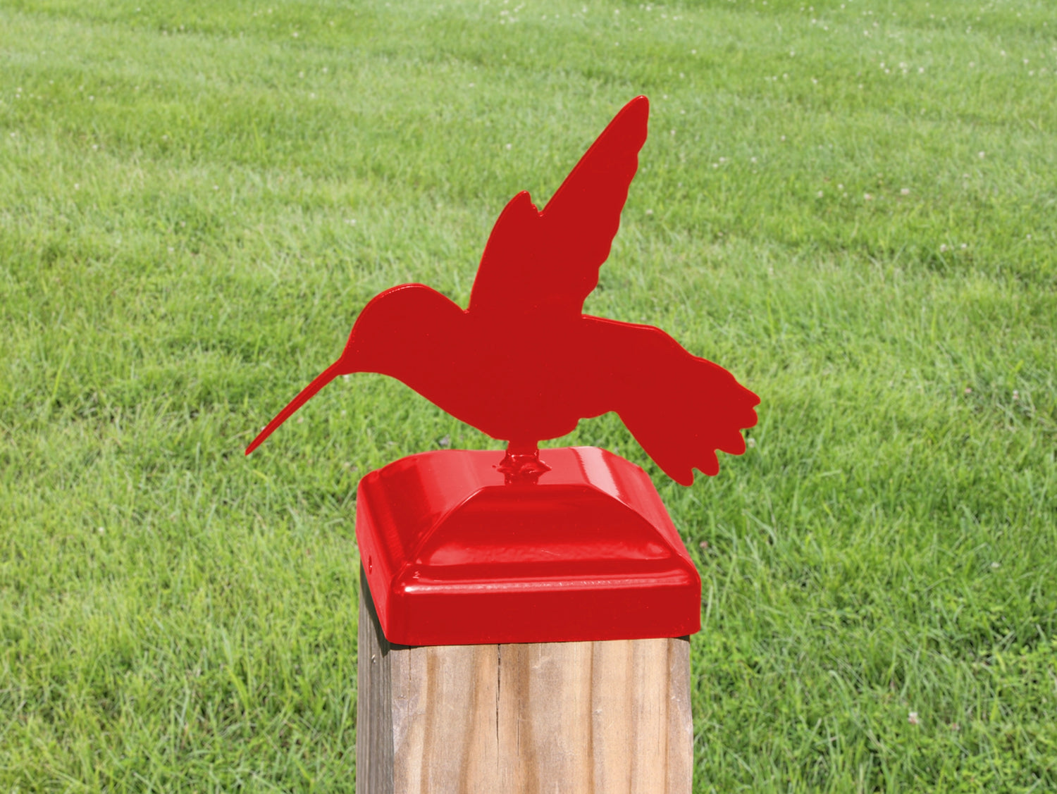 6X6 Hummingbird Post Cap (5.5 x 5.5 Post Size) - Madison Iron and Wood
