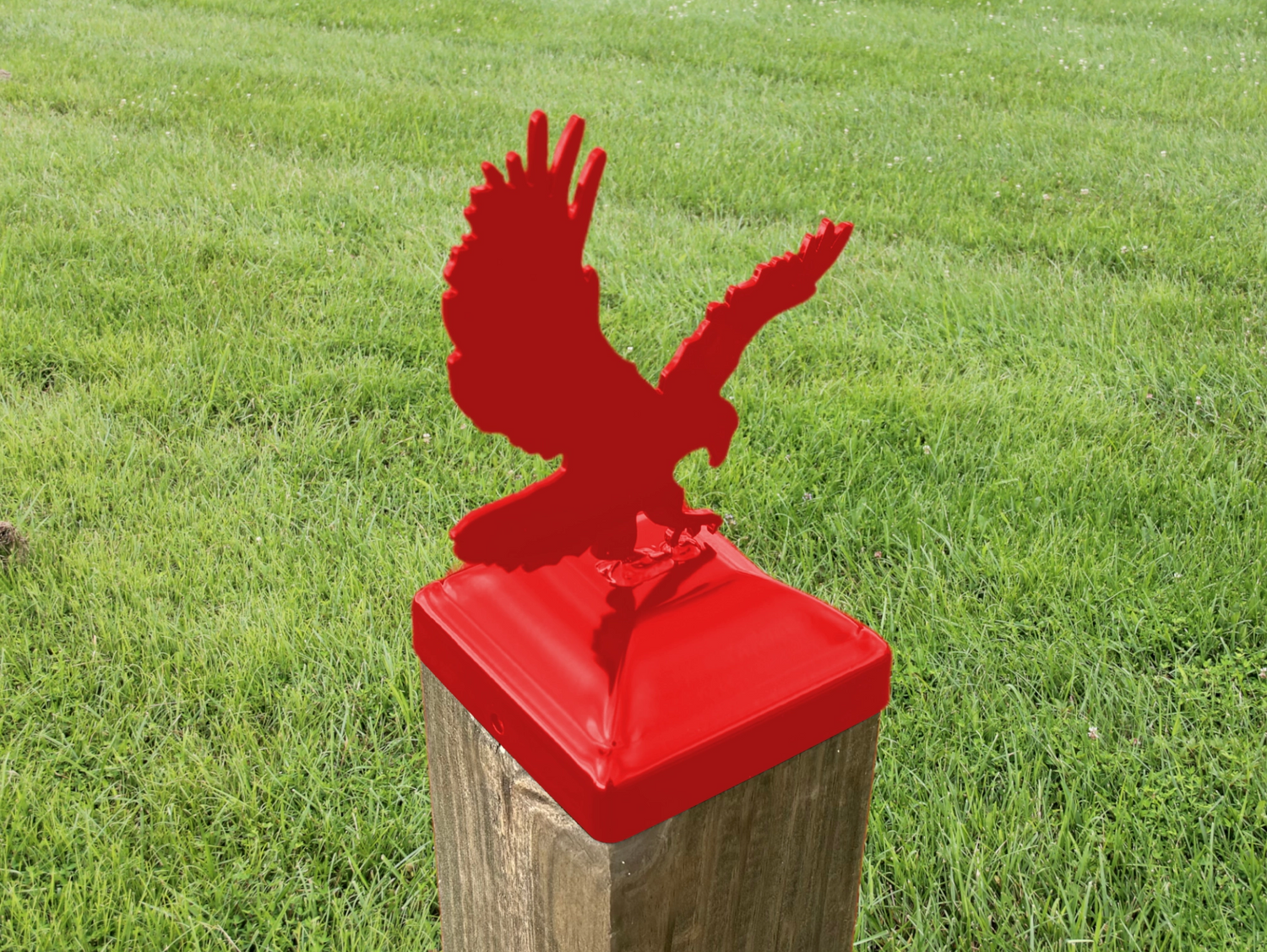 6X6 Eagle Post Cap (5.5 x 5.5 Post Size) - Madison Iron and Wood