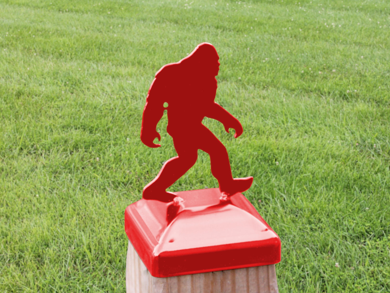 6X6 Bigfoot Walking Post Cap (5.5 x 5.5 Post Size) - Madison Iron and Wood