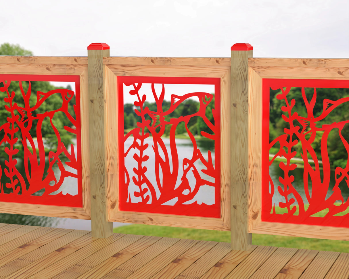 Bass Pond Railing Panel Insert