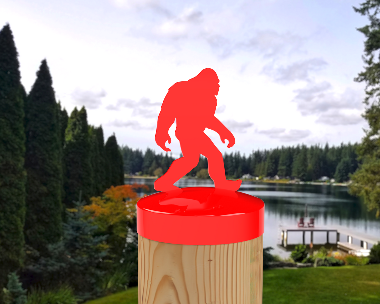 Bigfoot, Round Post Cap (4x4 Round Post Size) - Madison Iron and Wood
