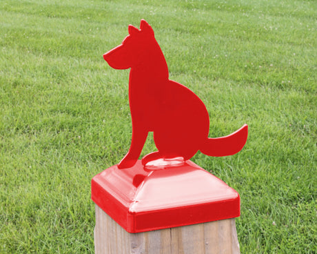 6X6 Dog Post Cap (5.5 x 5.5 Post Size) - Madison Iron and Wood
