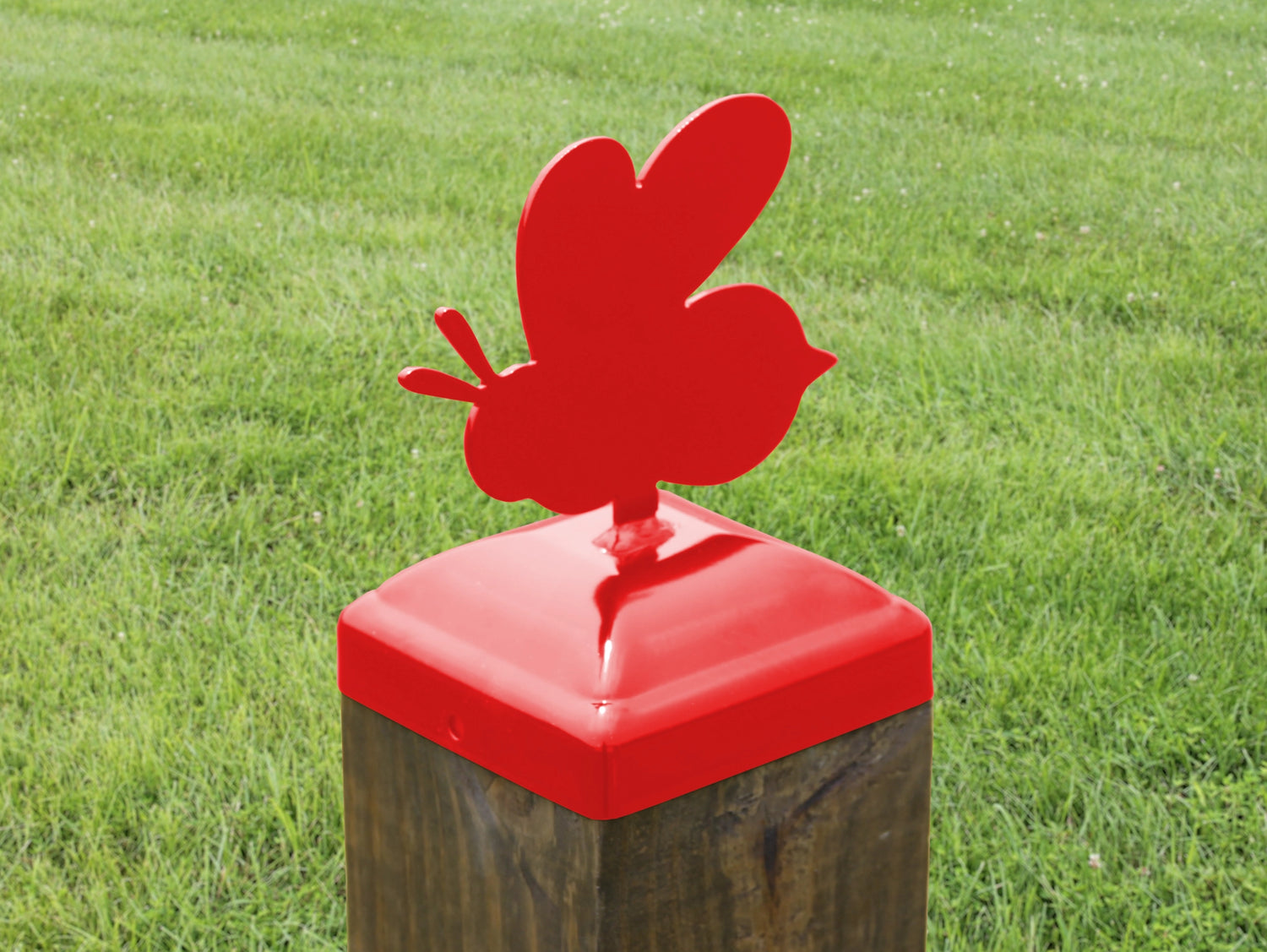 6X6 Bumble Bee Post Cap (5.5 x 5.5 Post Size) - Madison Iron and Wood