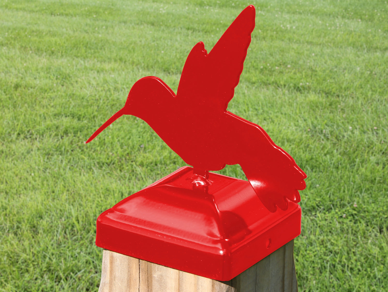 6X6 Hummingbird Post Cap (5.5 x 5.5 Post Size) - Madison Iron and Wood