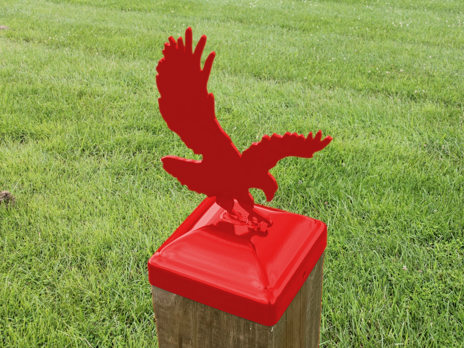 6X6 Eagle Post Cap (5.5 x 5.5 Post Size) - Madison Iron and Wood