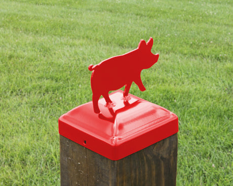 6X6 Pig Post Cap (5.5 x 5.5 Post Size) - Madison Iron and Wood